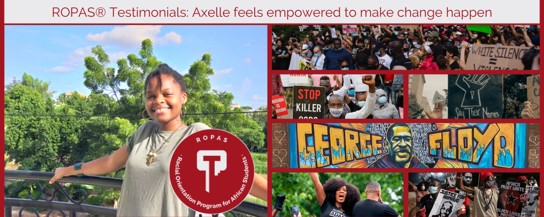 Axelle participated in ROPAS by Tissi